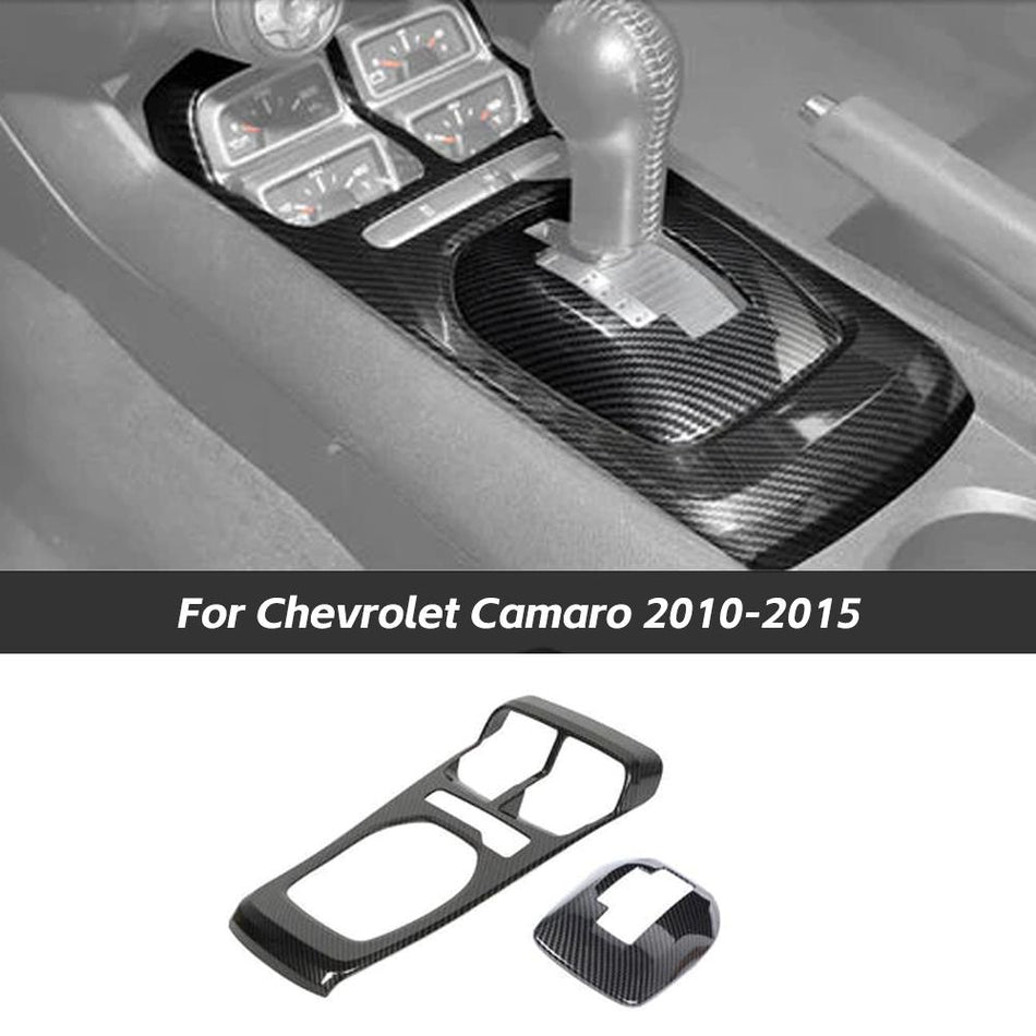 For 2010-2015 Chevrolet Camaro Gear Shift Panel Frame Kit Cover Trim