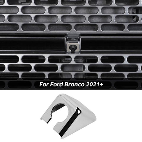 Front Center Grill Grille Camera Decoration Cover Trim For Ford Bronco 2021+ Accessories | CheroCar