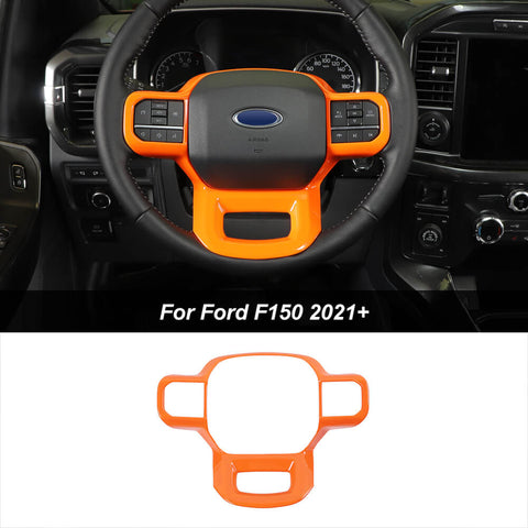 Interior Decoration Trim Kit For 2021+ Ford F150 11pcs/set Orange｜CheroCar