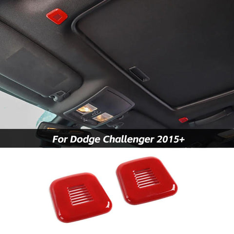 Roof Microphone Cover Trim Decor Bezels For Dodge Challenger 2015+ & Charger 2011+｜CheroCar