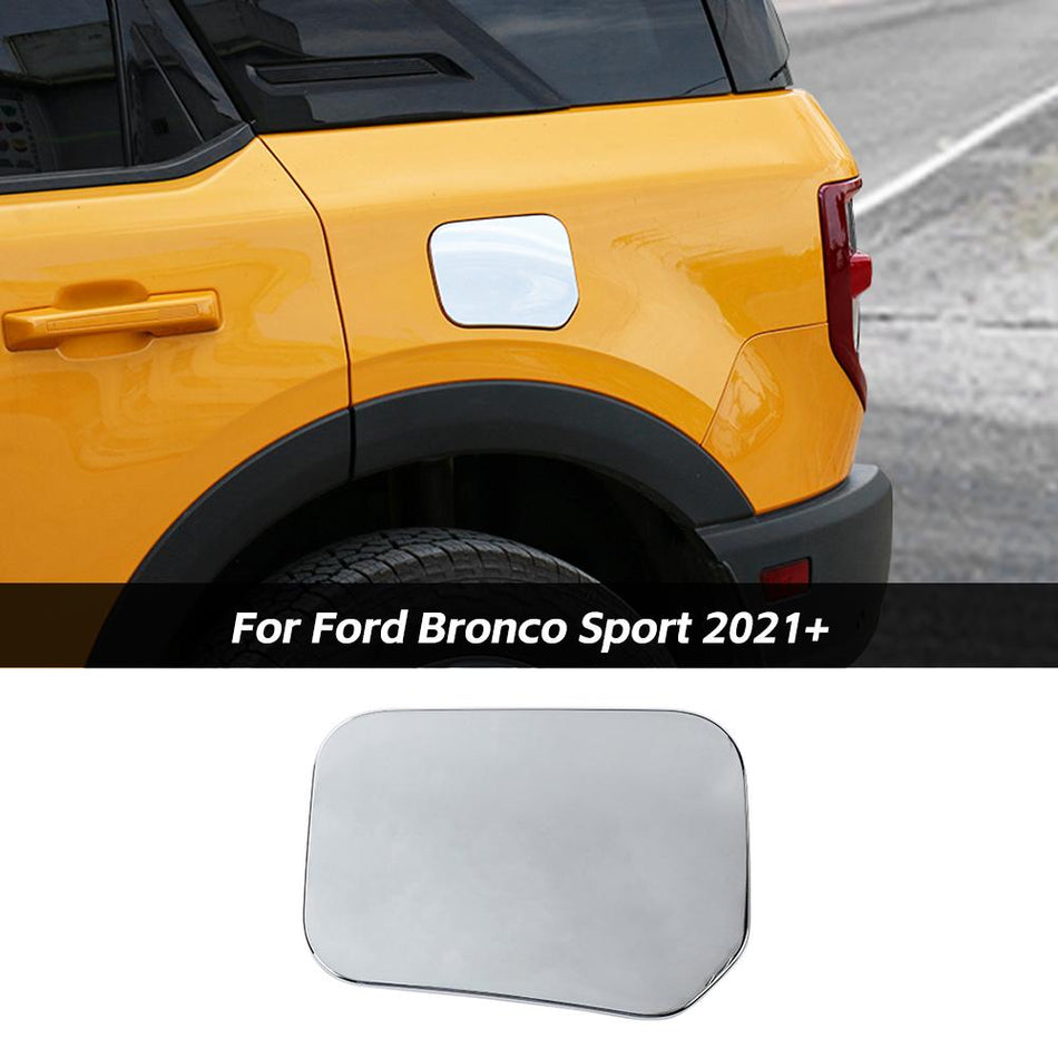 For 2021+ Ford Bronco Sport Door Fuel Filler Gas Tank Cap Cover Trim ABS