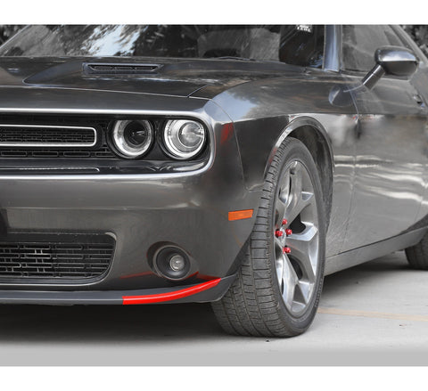 Front Bumper Lip Strip Trim Bezel for Dodge Challenger 2015+ Accessories｜CheroCar