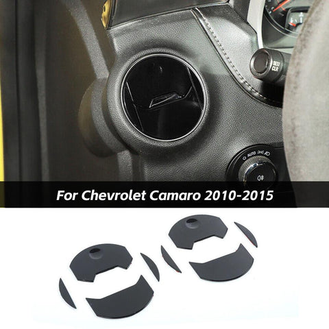 8PCS Dash Side Air Vent Outlet Cover Trim For Chevrolet Camaro 2010-2015 Accessories | CheroCar