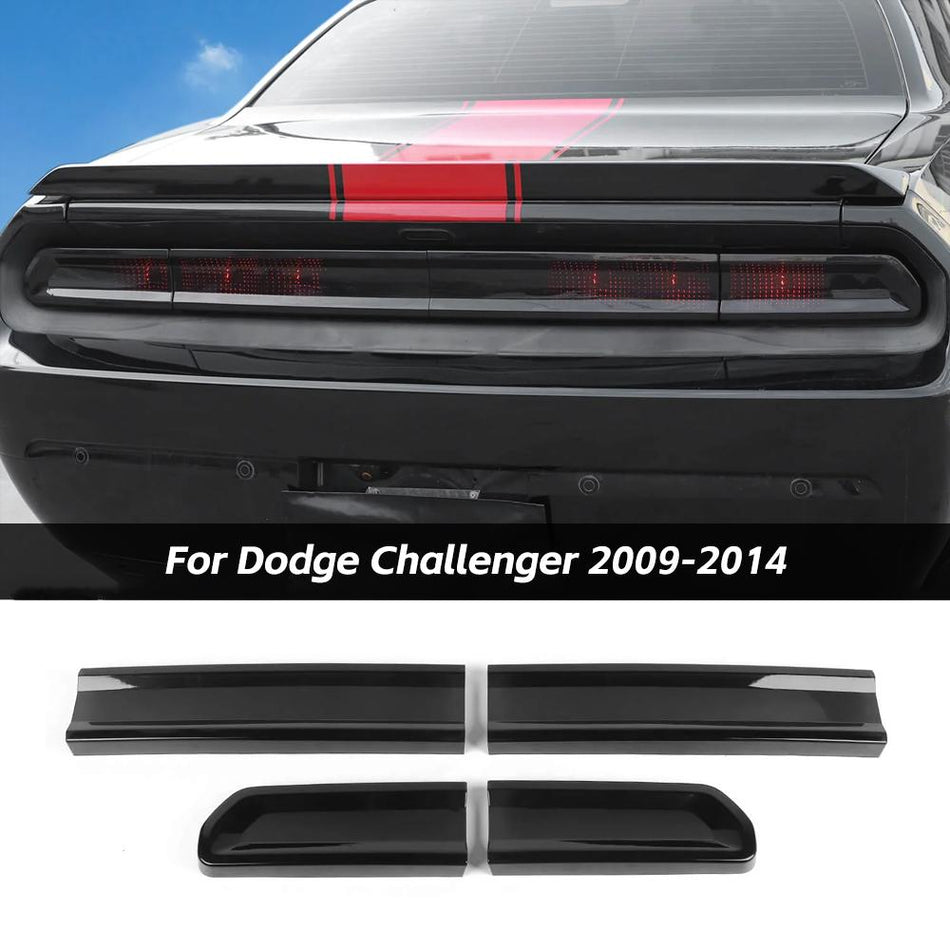 For 2009-2014 Dodge Challenger Tail Light Covers Rear Light Guards