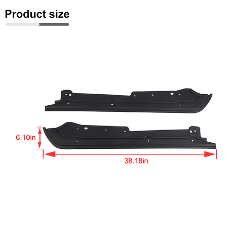 For Ford Bronco 2021+ Black Car Roof Mounting Hole Pad Cover Accessories 4Door | CheroCar