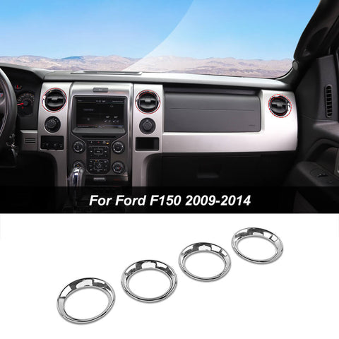 AC Air Vent Outlet Cover Bezels Frame Trim For 2009-2014 Ford F150｜CheroCar