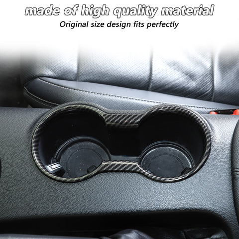 Front Cup Holder Cover Trim For Ford Mustang 2015+｜CheroCar