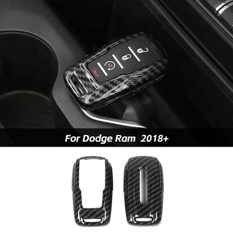 For 2018+ Dodge Ram 1500 2500 3500 Key Fob Cover Case Protector Shell