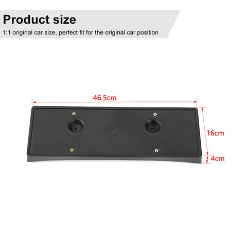 Front License Plate Mount Bracket Holder Cover For Ford Mustang 2015+ Accessories | CheroCar