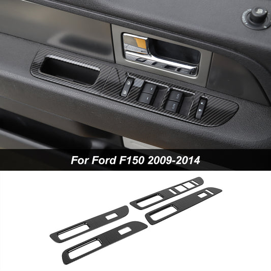 For 2009-2014 Ford F150 Window Lift Adjust Switch Panel Cover Trim（NOT FIT Supercab）