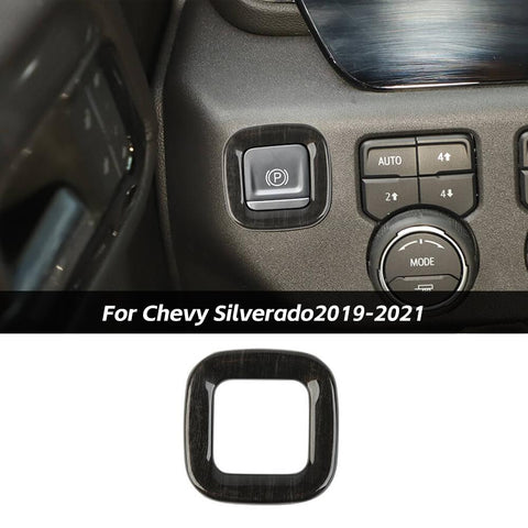 Electronic Handbrake Park Button Cover Trim For Chevy Silverado 2019-2021/GMC-SIERRA 2019-2022 Accessories | CheroCar