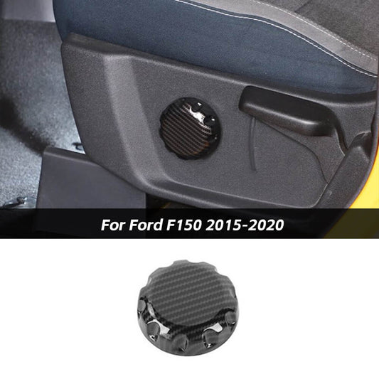 Co-pilot Seat Lumbar Support Adjuster Knob Button Trim Cover For Ford F150 2015-2020 /Bronco/ Bronco Sport 21+/ Maverick 22+ Accessories | CheroCar