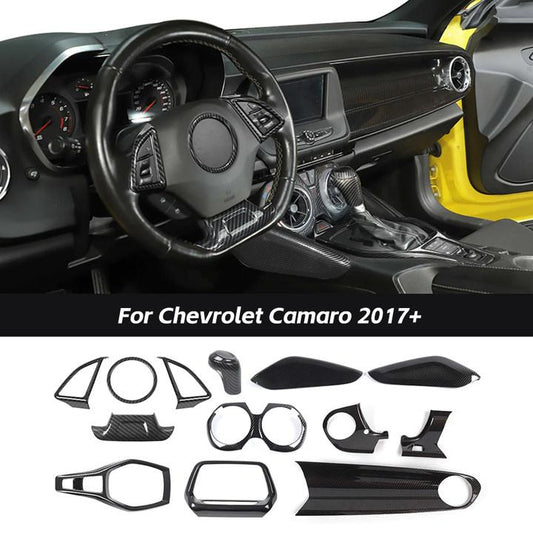 15pcs/set Interior Full Kit Decoration Cover For Chevrolet Camaro 2017+｜CheroCar