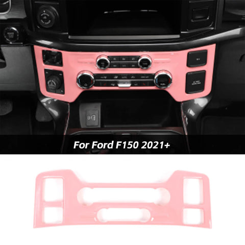 For 2021+ Ford F150 Air Conditioner Button Panel Trim Cover