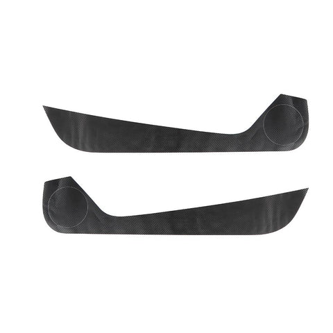 Car Door Side Anti-Kick Carbon Fiber Style Sticker Trim For Ford Mustang 2015+ Accessories | CheroCar