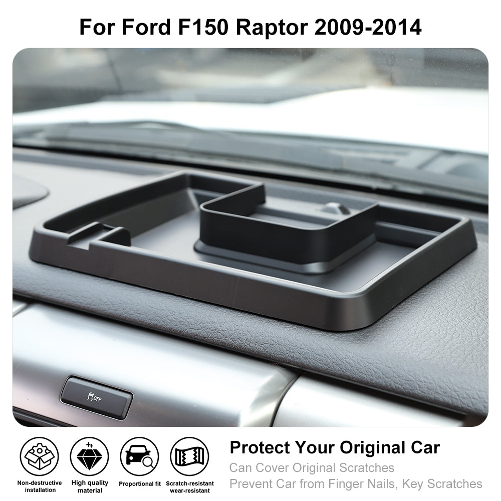 Ford Rapter Tray Center Console Dashboard Storage Box Organizer Tray for Ford F150 ...