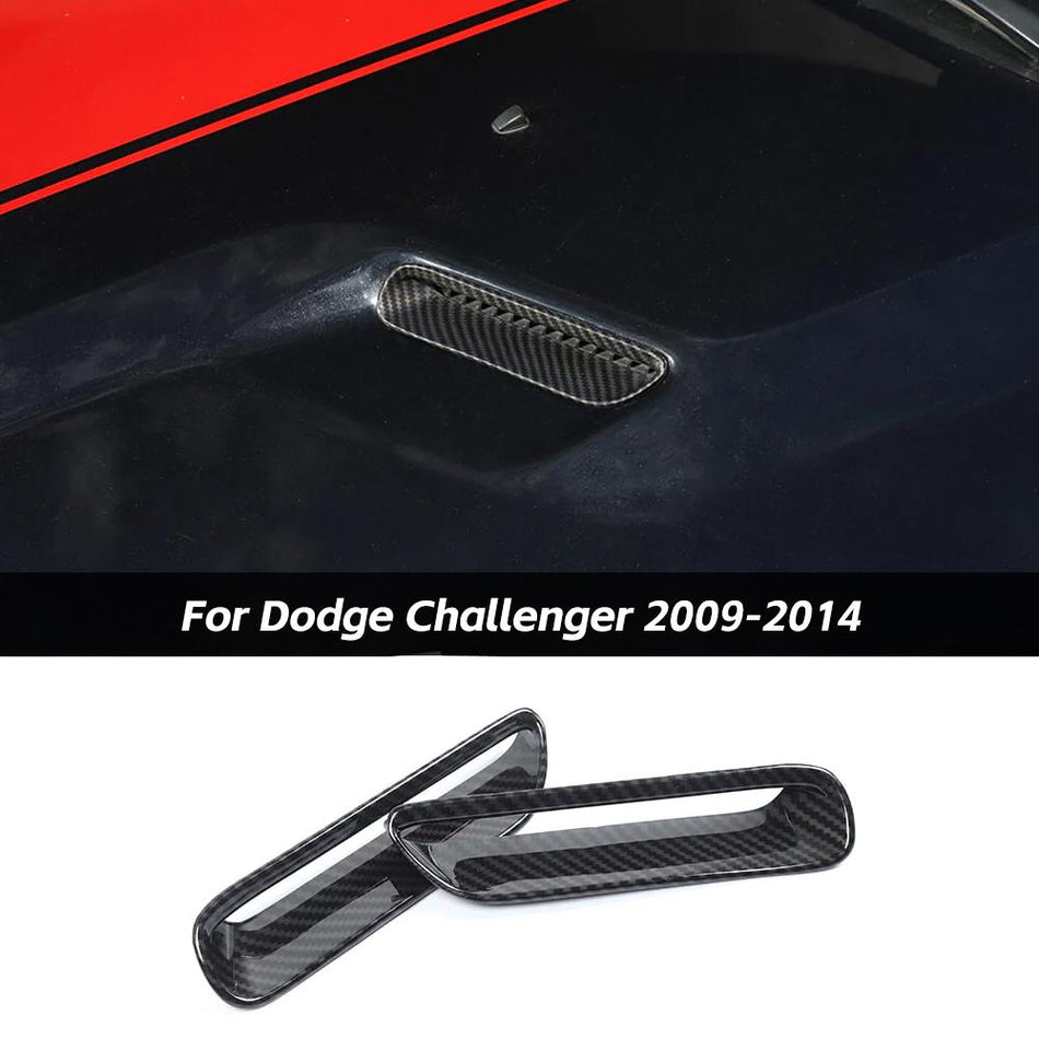 For 2009-2014 Dodge Challenger Hood Scoop Air Vent Trim