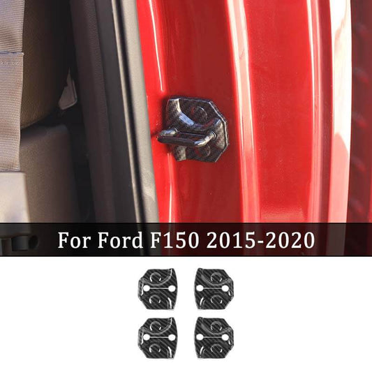 Door Lock Latch Catch Plastic Cover For Ford F150 2015-2020 Accessories | CheroCar