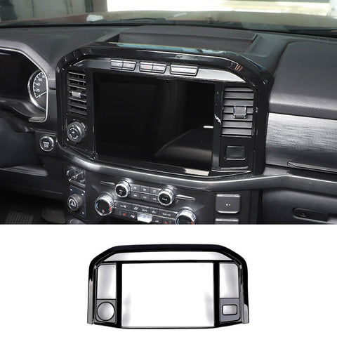 Center Console GPS Navigation Panel Trim Frame For Ford F150 2021+｜CheroCar