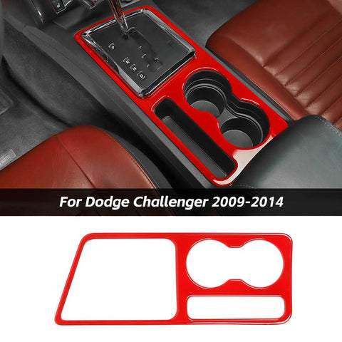 Gear Shift Panel Cup Holder Cover Trim For 2009-2014 Dodge Challenger Accessories｜CheroCar