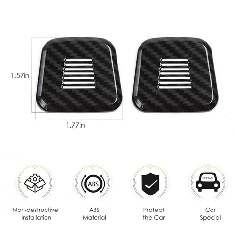 Roof Microphone Cover Trim Decor Bezels For Dodge Challenger 2015+ & Charger 2011+｜CheroCar