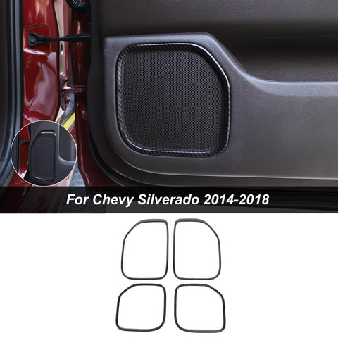 35pcs Interior Decor Cover Trim Kit For Chevy Silverado 1500/ GMC Sierra 2014-2017 Accessories｜CheroCar