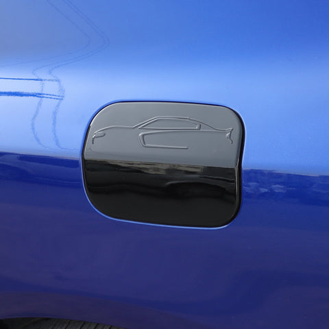 Black Door Fuel Tank Gas Cap Decor Cover Trim for Dodge Charger 2011+｜CheroCar