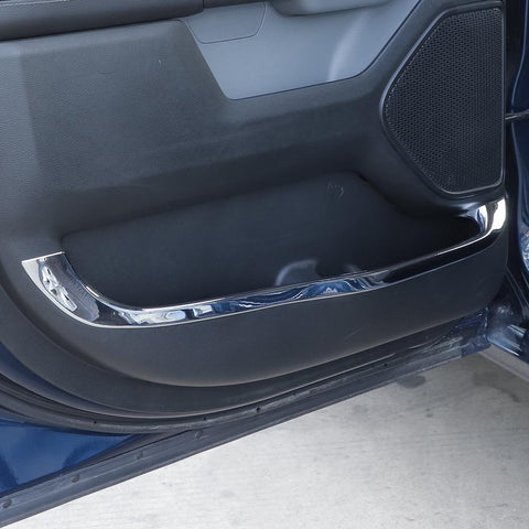 Interior Rear Door Storage Box Trim Decor Strips For Dodge RAM 1500 2018+ Accessories | CheroCar