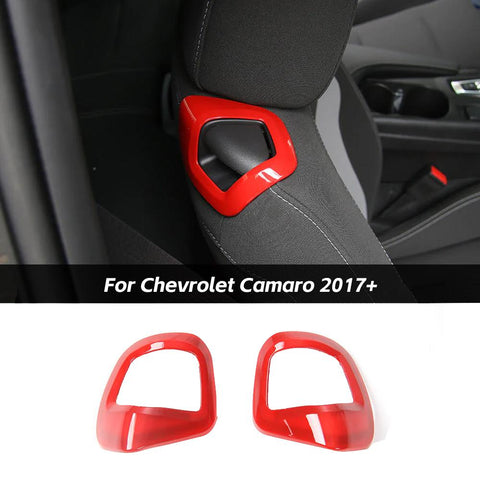 Seat Back Headrest Adjust Control Handle Cover Trim For Chevrolet Camaro 2017+ Accessories｜CheroCar