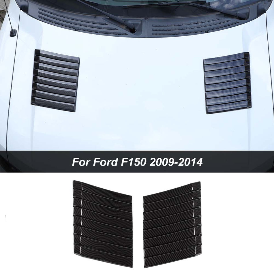 For 2009-2014 Ford F150 Hood Engine Air Vent Outlet Cover Trim