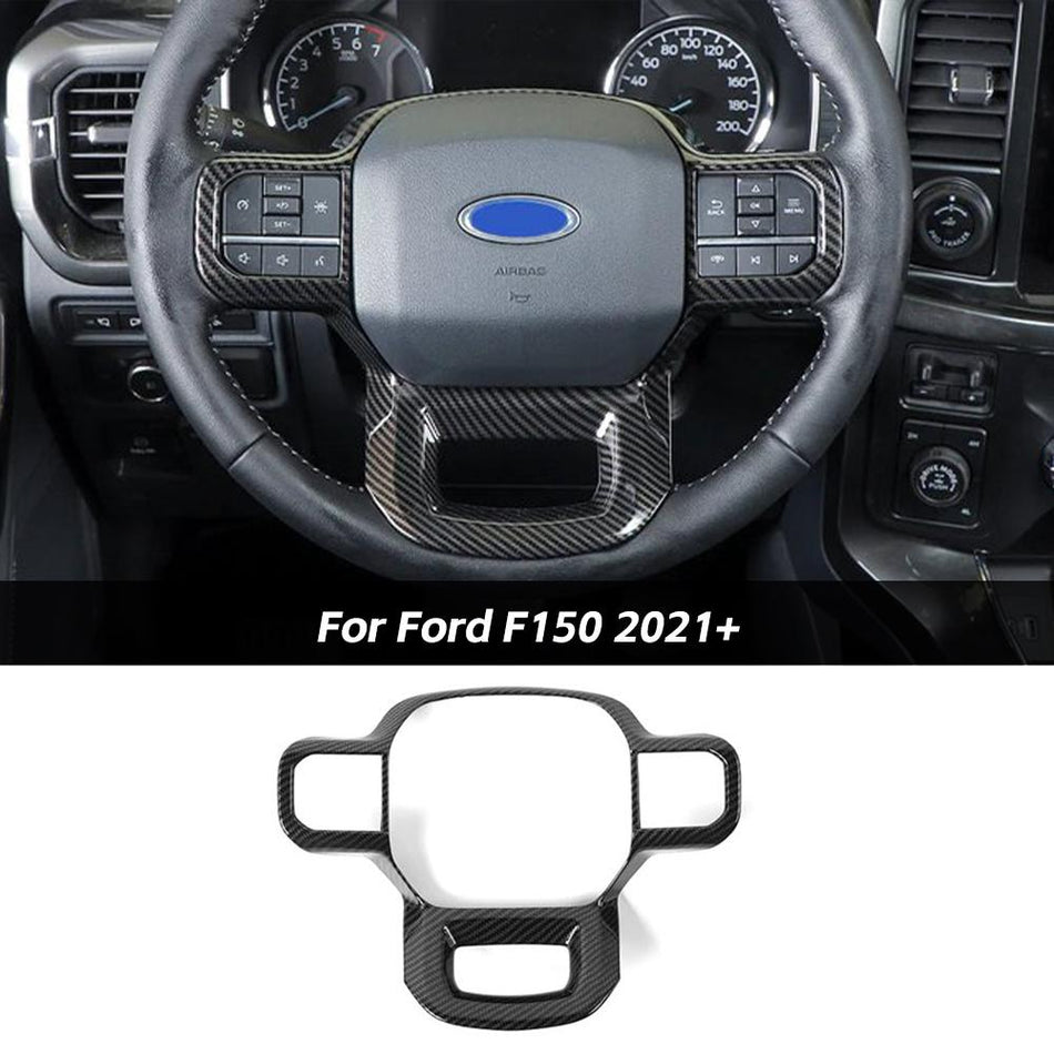 For Ford 2021+ F150 & 2023+ F250 F350 Steering Wheel Cover Trim