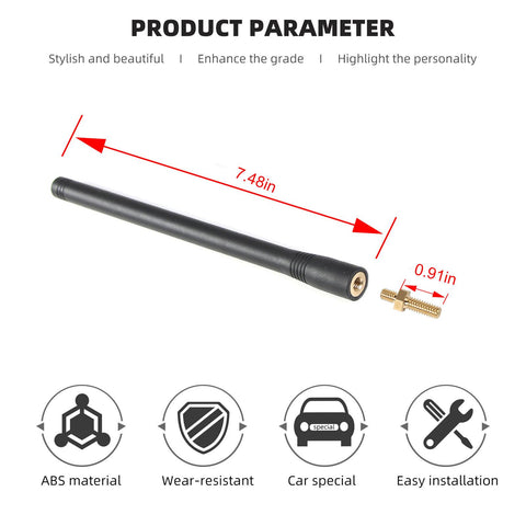 Antenna Radio Modified AM/FM Received For Ford F150 2009+ / For Ford Bronco 2021+ Accessories | CheroCar