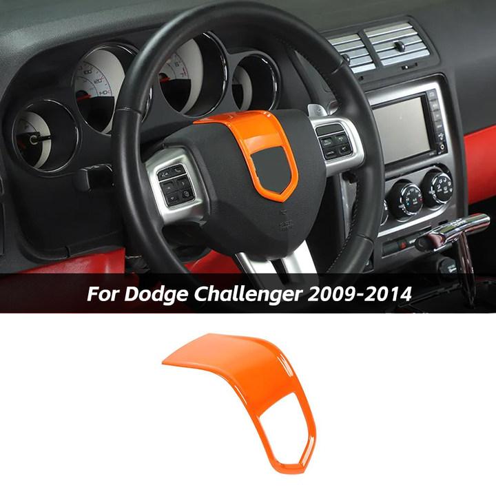 For Dodge 2009-2014 Challenger/Charger/2011-2013 Durango Steering Wheel Center Trim Cover Bezel