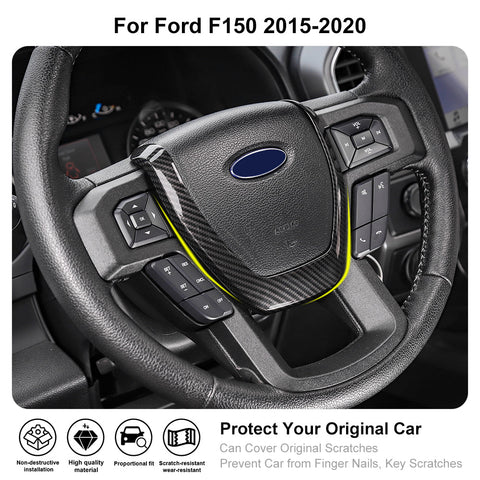 Steering Wheel Moulding Frame Cover Trim for Ford F150 2015-2020｜CheroCar