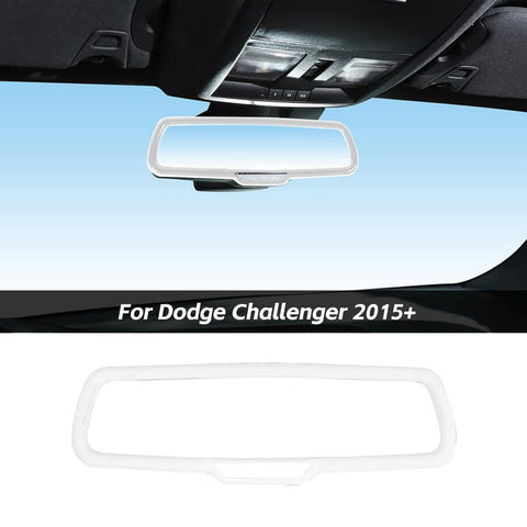 Interior Rearview Mirror Cover Trim Bezel for Dodge Challenger 2015+ & Charger 2011+ & Ram 2010-17 & Durango 2011+｜CheroCar