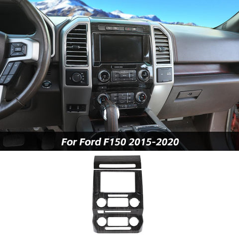 Central Control GPS Navigation Panel Trim Cover For Ford F150 2015-2020 Accessories | CheroCar