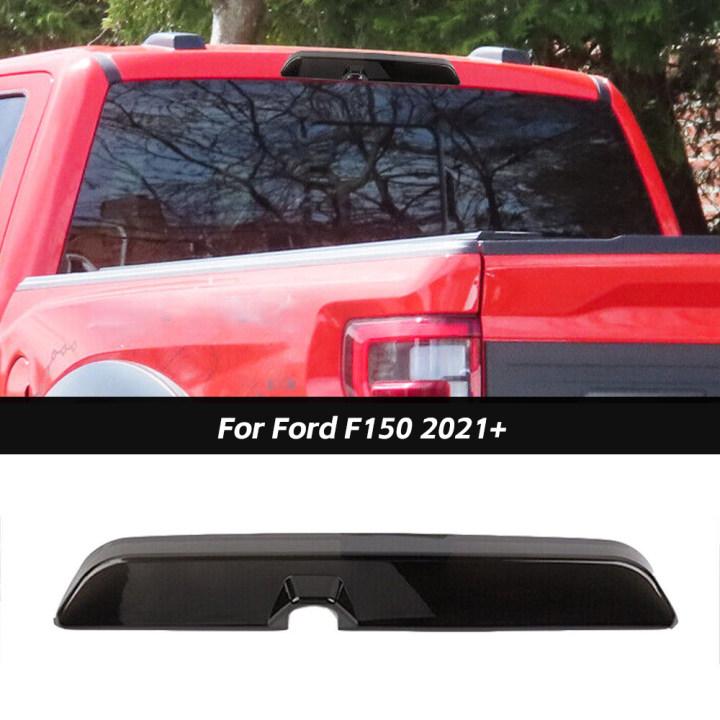 For 2021+ Ford F150 Raptor Smoked Black Brake Light Cover Trim Lamp