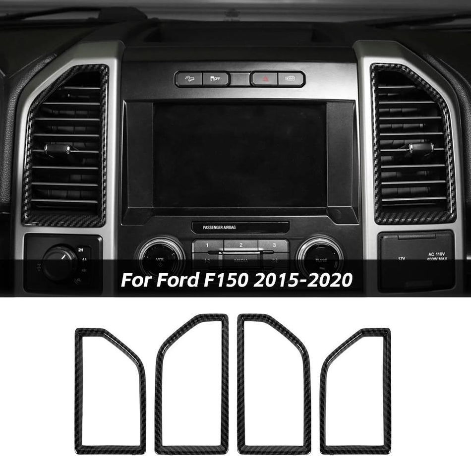 For Ford 2015-2020 F150 & 2017-2022 F250 F350 Console Air Conditioning Vent Frame Cover Trim