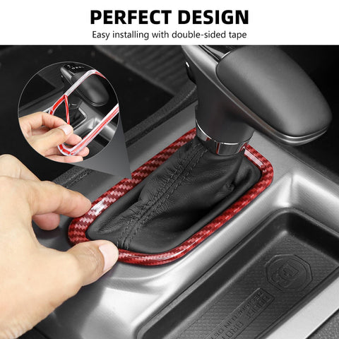 Gear Shifter Trim Cover Frame Bezel For Dodge Charger 2015+ Accessories | CheroCar