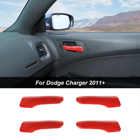 Interior Door Handle Decor Cover Trim for Dodge Charger / Chrysler 300C 2011+ Accessories｜CheroCar