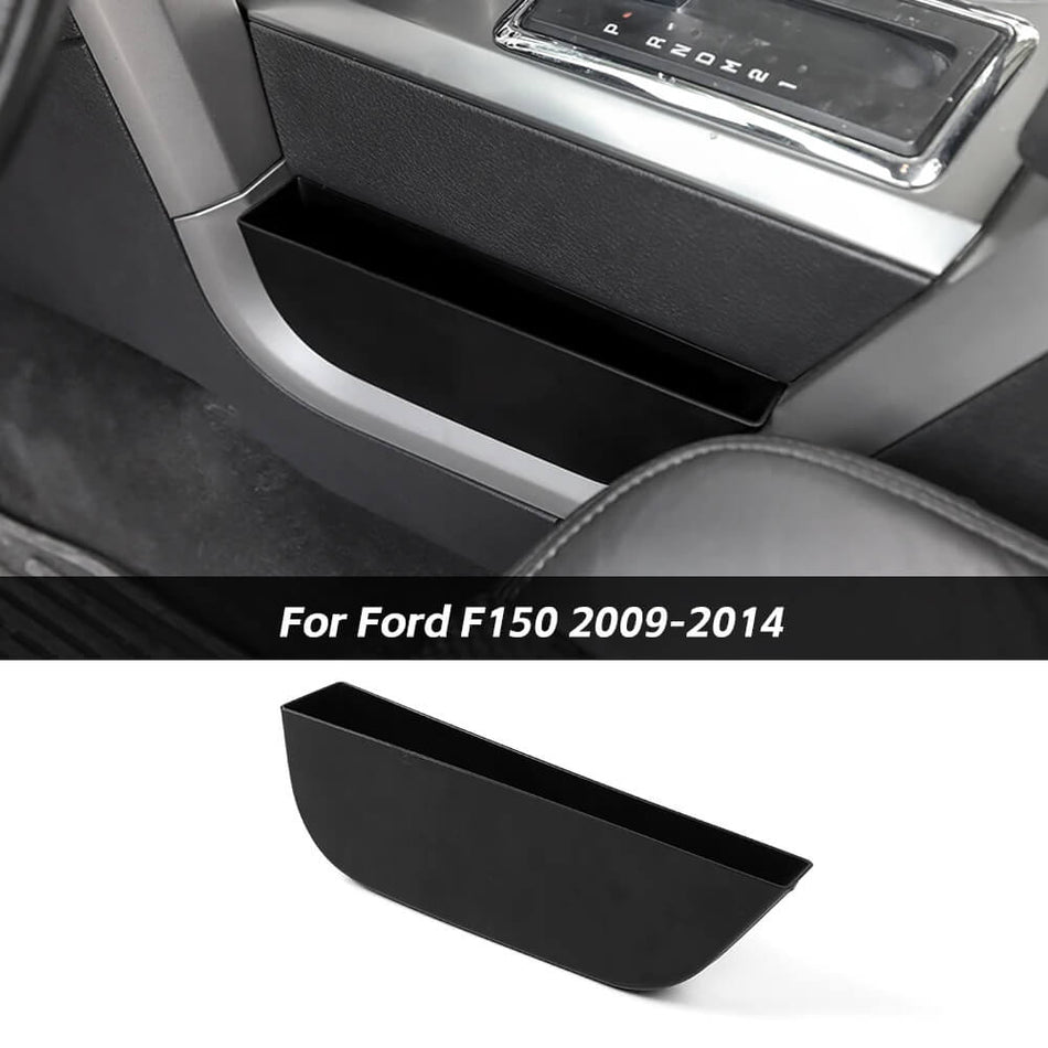 For 2009-2014 Ford F150 Raptor Center Console Gear Shifter Side Storage Box