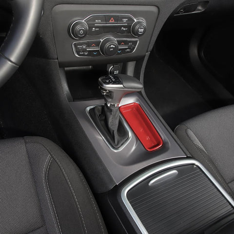 Gear Shift Storage Compartment Decor For Dodge Charger 2015+ Accessories | CheroCar