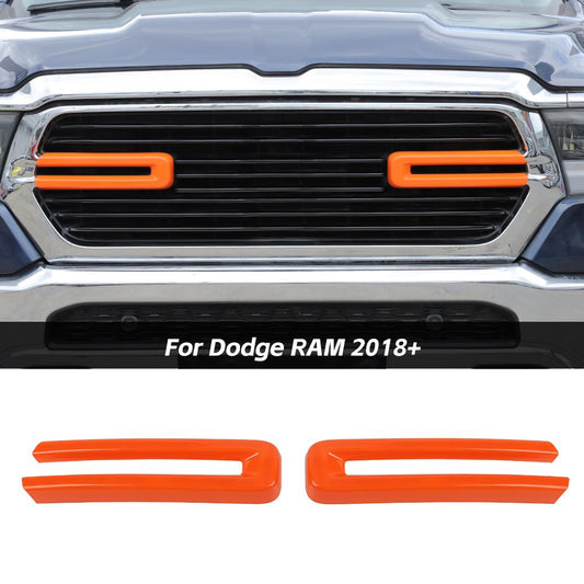 Grille Cover Insert Overlay Trim For Dodge RAM 2018+ Accessories | CheroCar