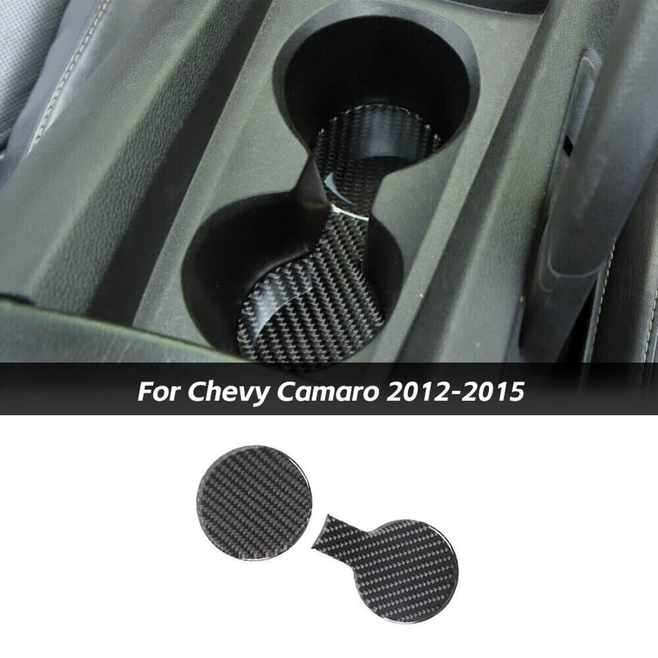 For 2012-2015 Chevy Camaro Center Control Water Cup Holder Pad Trim