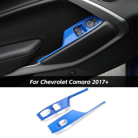 Window Lift Switch Button Panel Cover Trim For Chevrolet Camaro 2017+｜CheroCar