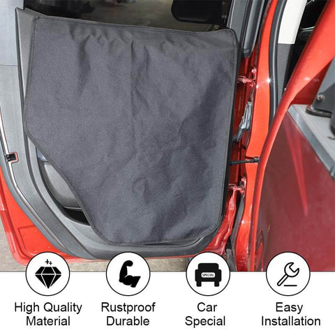 2PCS Pet Scuff Cover Mat Left/Right Car Door Guard Storage Bag For Universal Car Accessories | CheroCar