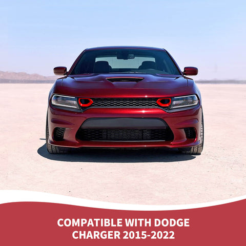 Front Bumper Center Grille Trim For 2015+ Dodge Charger Accessories｜CheroCar