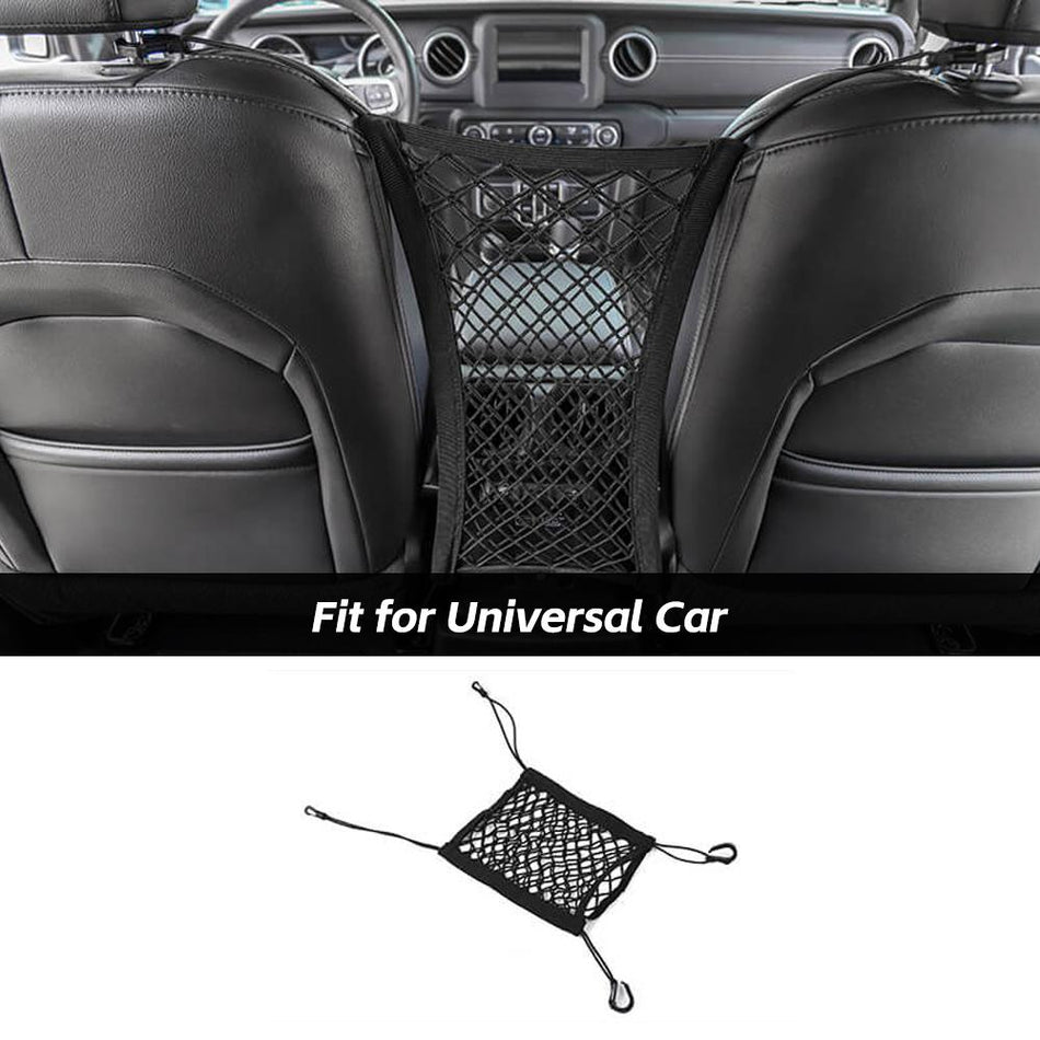 For Universal Car Trunk Storage Net Bag Cargo Back Seat Mesh Organizer Holder Mesh