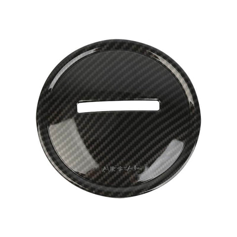 Carbon Fiber Center Steering Wheel Panel Cover Trim For Chevrolet Camaro 2016+ Accessories | CheroChar