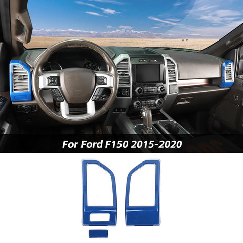 Dashboard Side Outlet Air Vent Cover Trim For Ford F150 2015-2020｜CheroCar